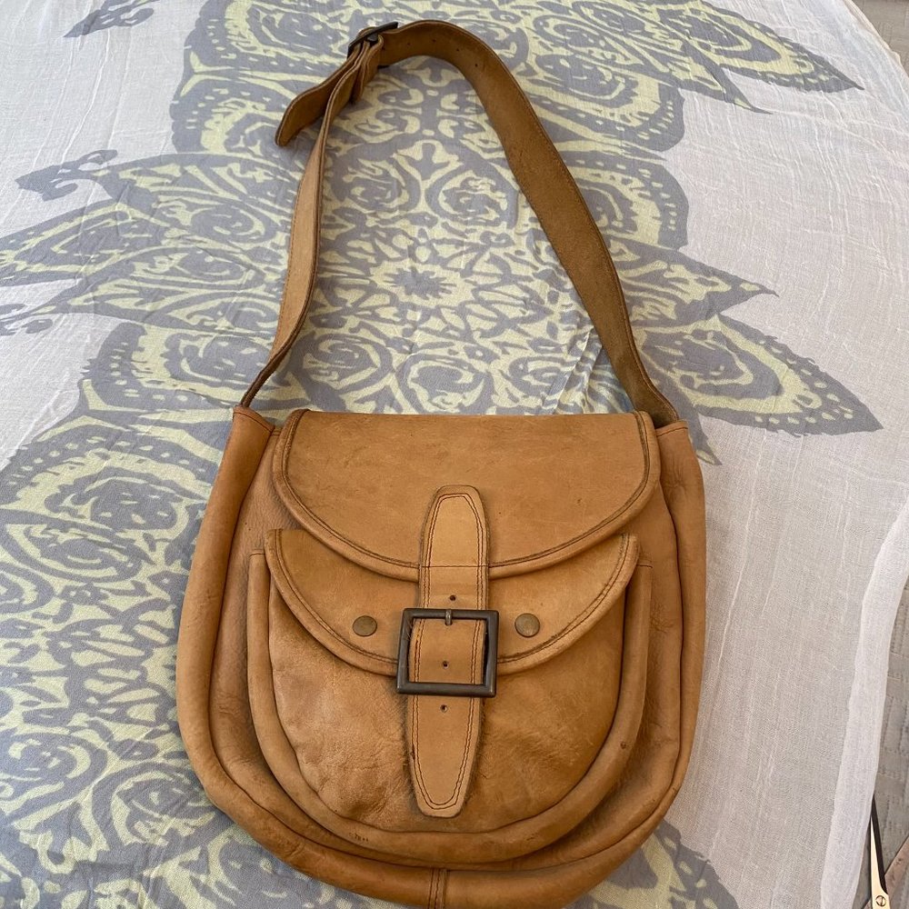 Heavy Leather Purse/Satchel